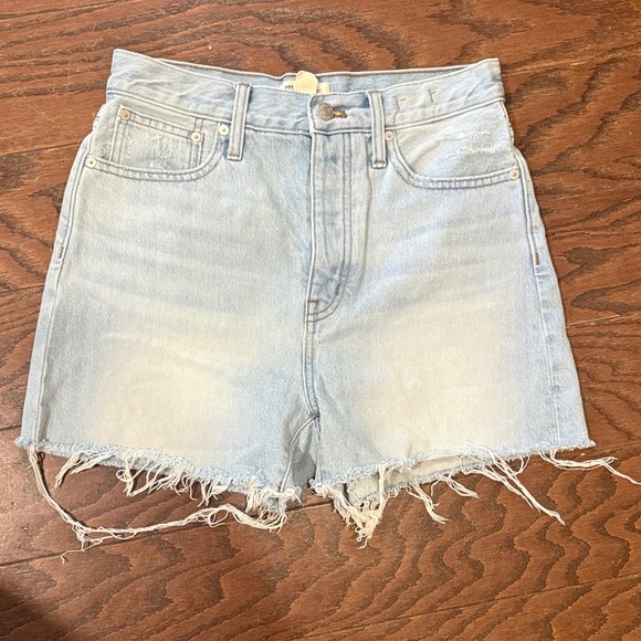 Madewell the mom Jean shorts, size 26 - Picture 2 of 9